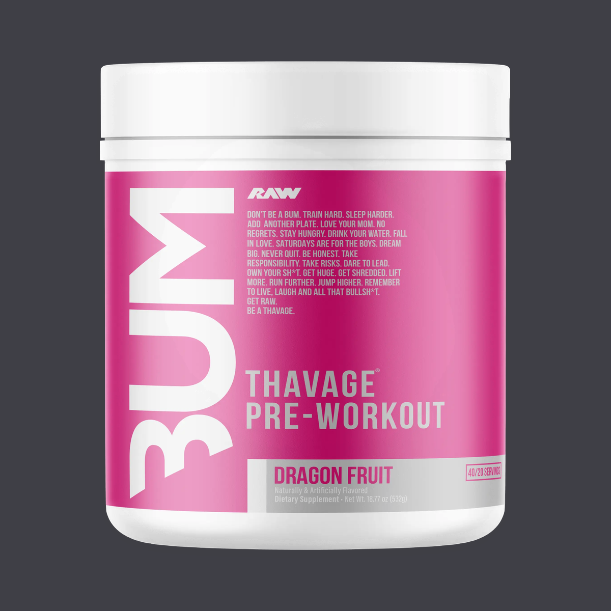 Raw Nutrition (CBUM) Thavage
