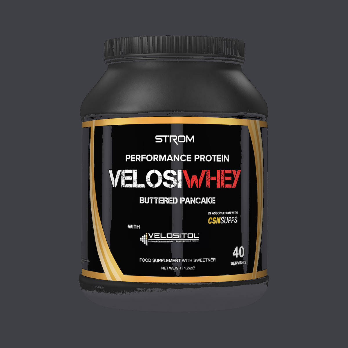 Strom Sports Nutrition VelosiWHEY Isolate