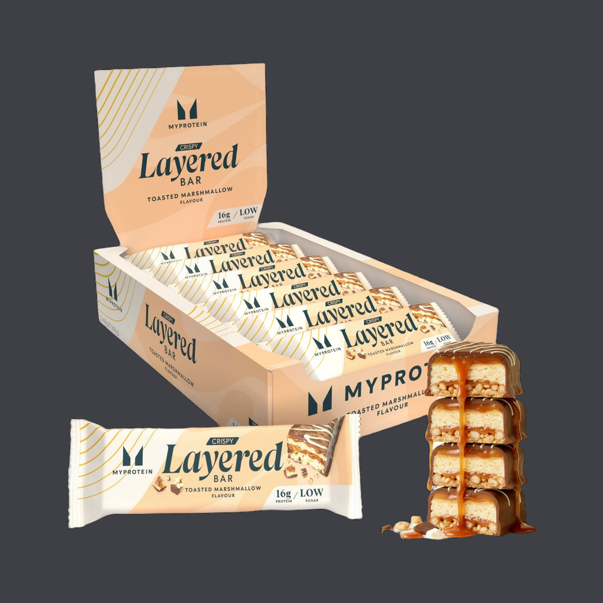 Myprotein Crispy Layered Bar (White Chocolate Peanut)