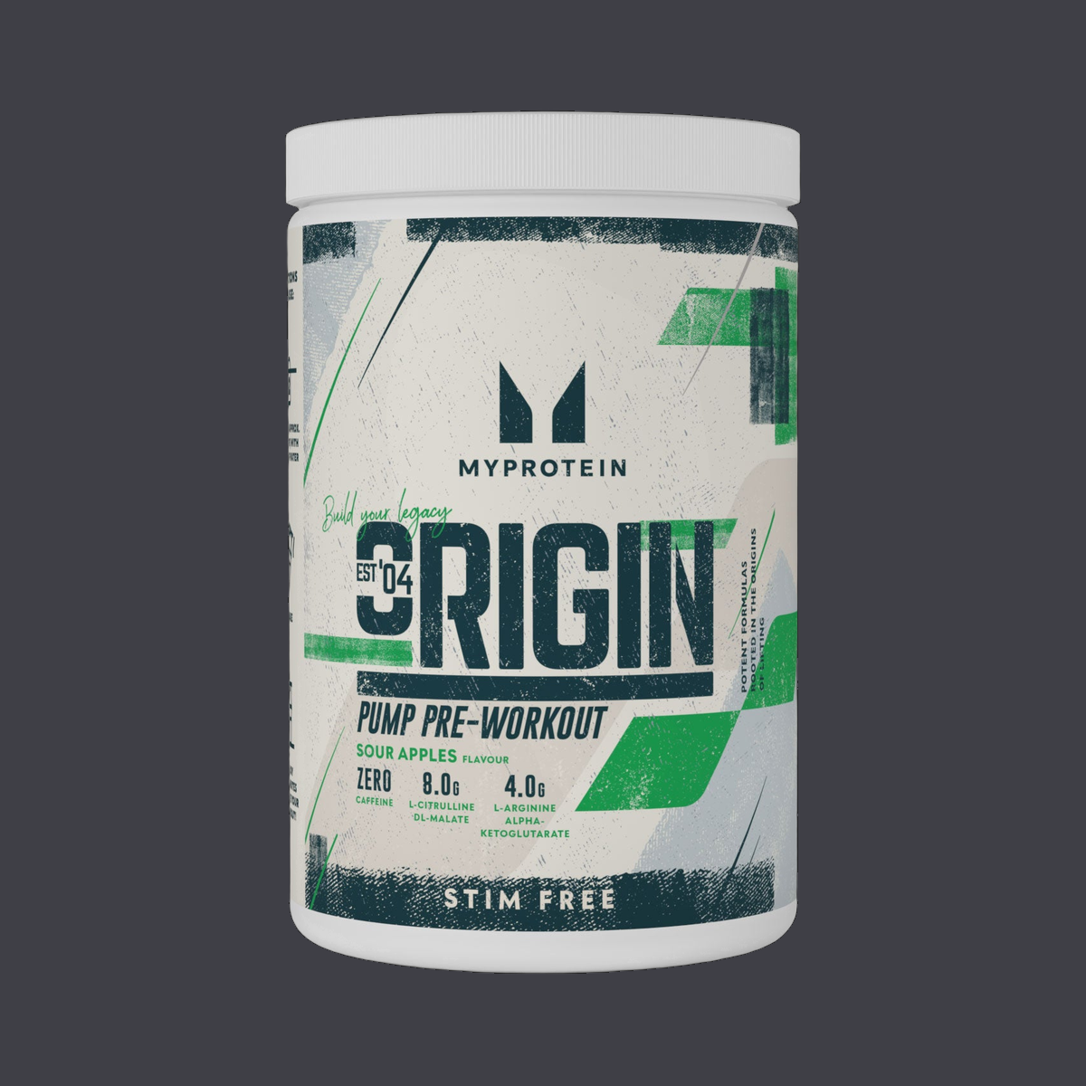MyProtein Origin Pump Pre-Workout | Stim & Caffeine-Free