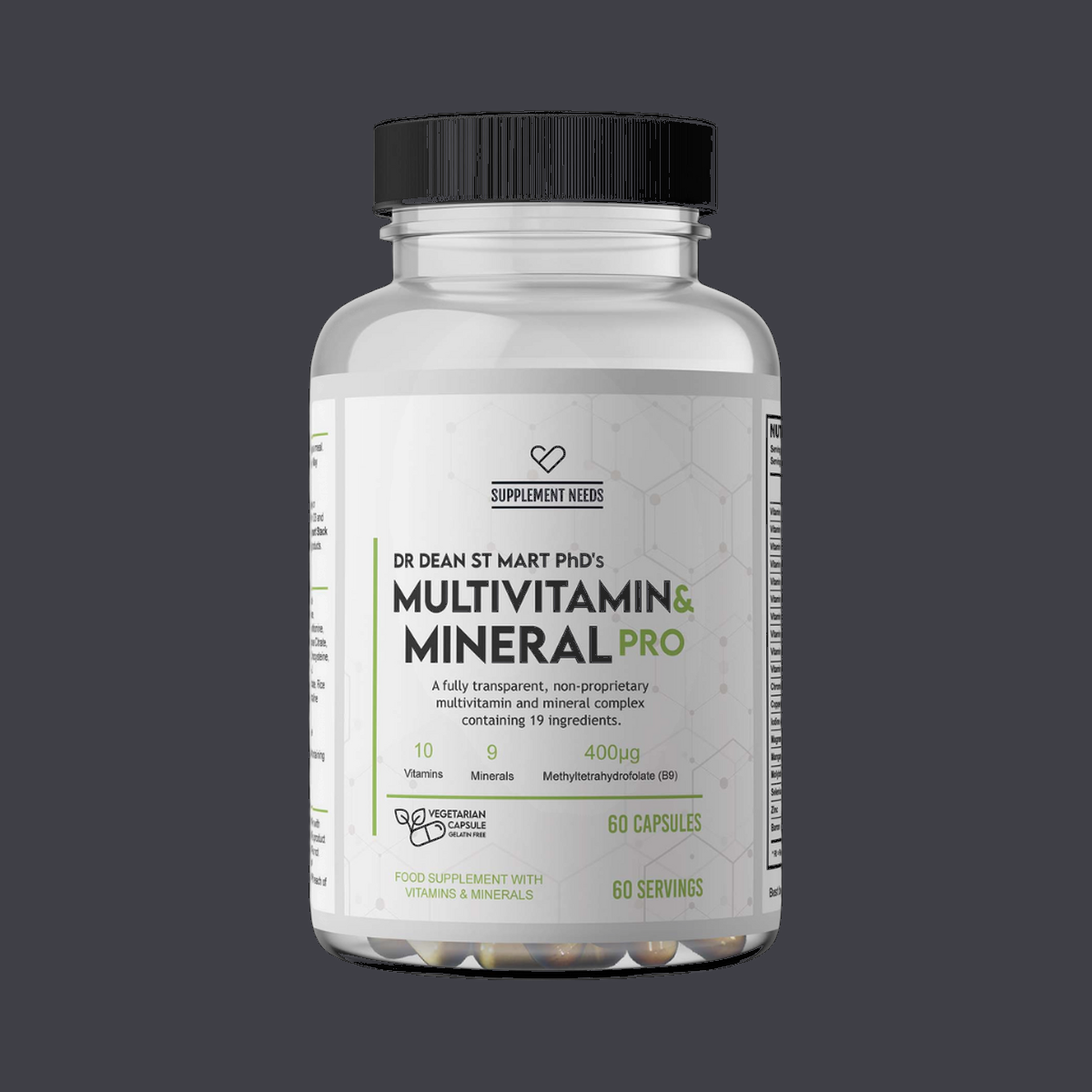 Supplement Needs Multi Vitamin and Mineral PRO